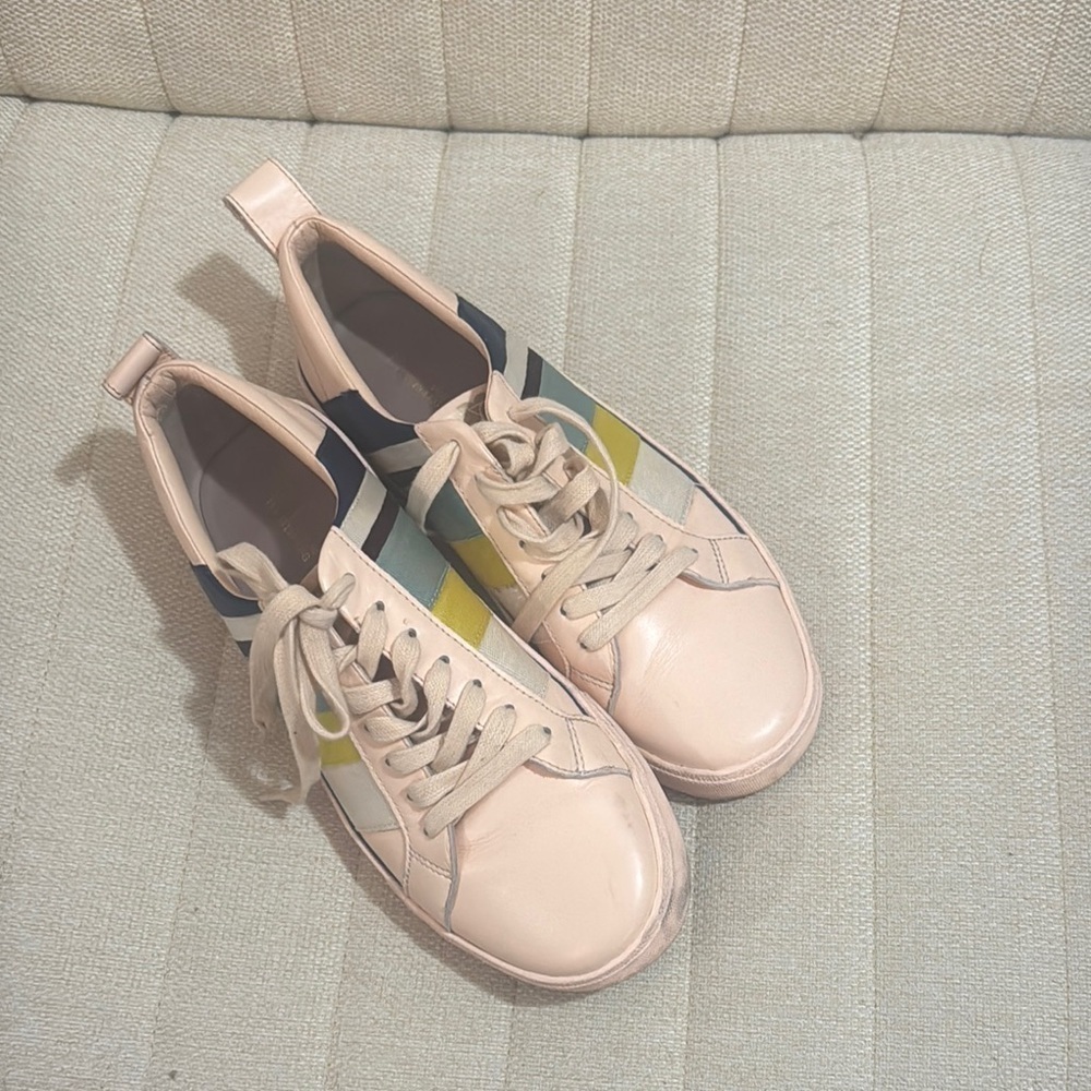 Diane Von furstenburg tie up shoes sneakers